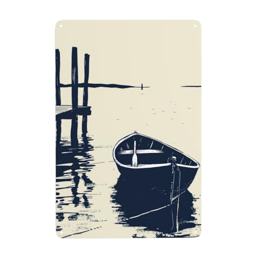 Dimensioni perfette per display versatile: misura 20 x 30 cm, questo cartello è ideale da appendere in vari spazi come casa, ufficio o dormitorio