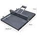CHANGLKJ 350mm Manual Paper Creaser, Desktop Paper Creasing Scoring Machine with Anti-Slip Support Feet, Groove Depth 0.8mm, All Metal Material and Structure, for Book Covers, Cardstock, Invitations