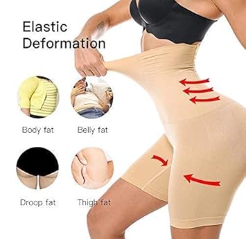 Fashion Queen Tummy Control Shapewear Thong Butt Lifter High Waist Ladies Bodysuits Body Bracer, Thigh Slimmer, Ladies Shapewear Full Body Shaper for Womens & Girls