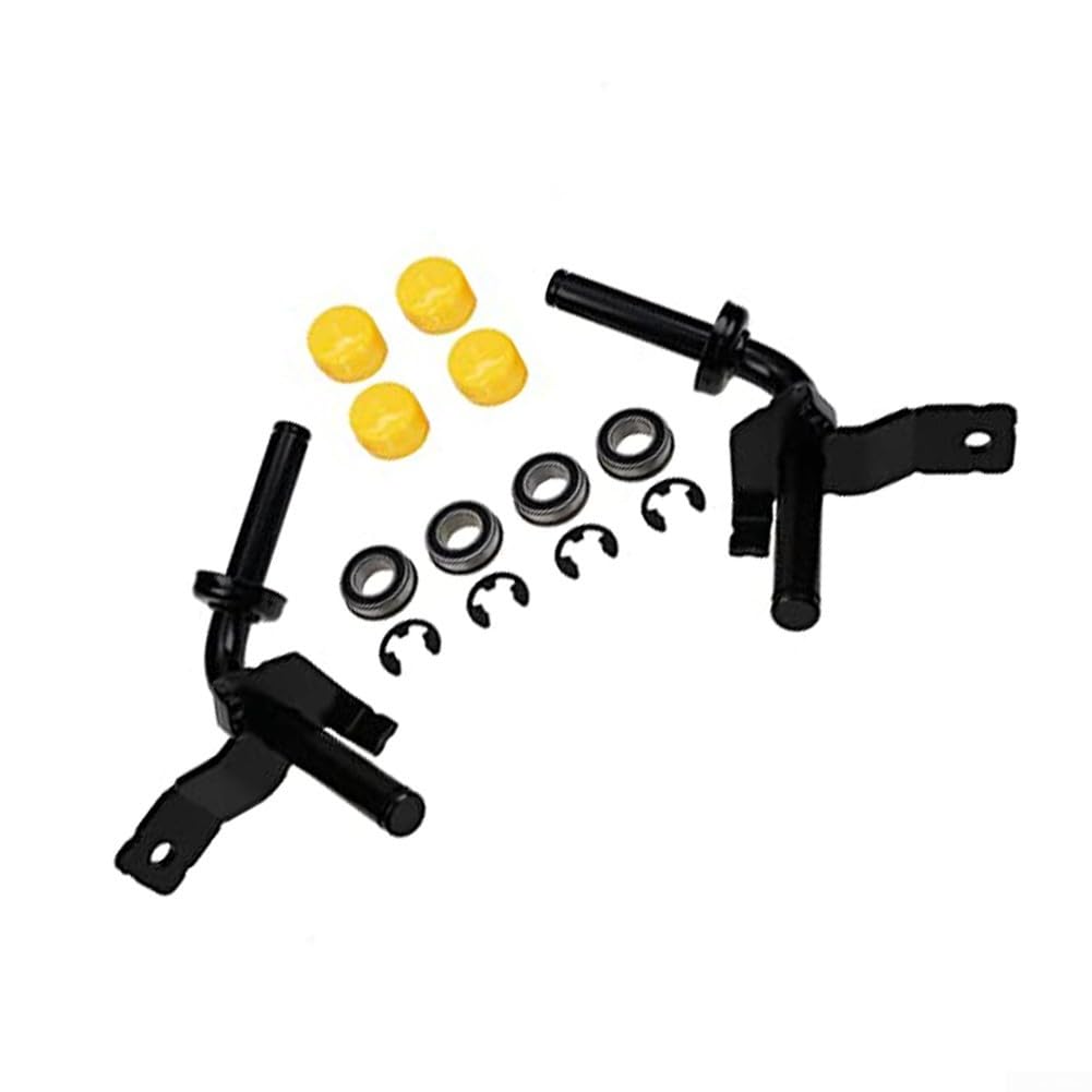 Kit de eje de dirección para tractores LA100 LA105 LA110 LA115, compatible con GY22251BLE GY22252BLE, pieza de repuesto de metal para mantenimiento de jardín