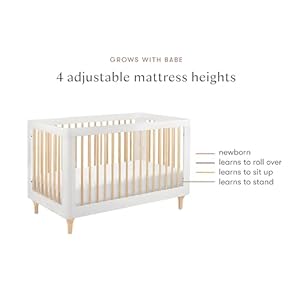   Babyletto-Lolly-3-in-1-Convertible-Crib-with-Toddler-Bed-Conversion-Kit-in-White-and-Natural-Greenguard-Gold-Certified