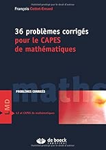 Download 36 problèmes corrigés pour le CAPES de mathématiques PDF