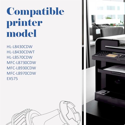 Image of TN635XL TN635 Toner Cartridge Set MFC-L8930CDW HL-L8430CDW MFC-L8730CDW | Compatible for Brother TN 635XL TN-635XL TN-635 for HL-L8570CDW MFC-L8970CDW HL-L8430CDWT MFC-EX575 Ink Printer 4 Pack