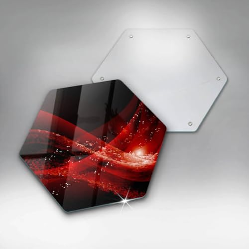 Planche Découper Induction Protection Plaque Cuisson Hectagonale 40cm