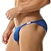 TADUANO Men's Underwear Bikini Briefs Mini Low Rise Fashion Sport Stretchy Thin Breathable Sexy Royal Blue