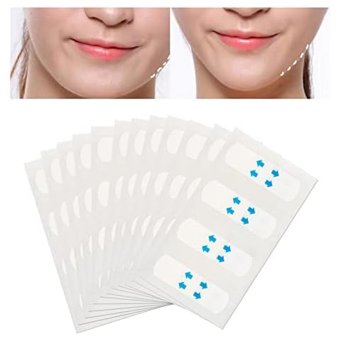 CBROSEY Face Lift Tape,Face Tape Lifting Invisible,Face Tape,Instant Sticker,Long-lasting and Skin-Friendly for Hiding Wrinkles Firming Skin,48PCS, 48pcs-1 (face-s9o0-rt4) Cover