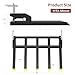 YITAMOTOR Clamp on Debris Forks Fits 48'' Bucket, 2500 lbs Heavy Duty Quick Attach Pallet Forks for Tractor Loader Skid Steer