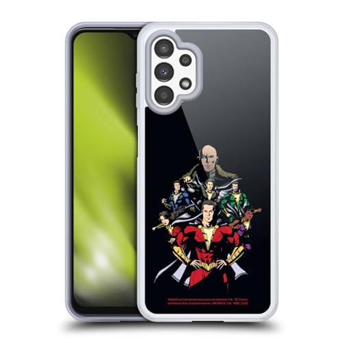Funda Samsung A13 2022 Shazam gel silicona flexible protectora trasera