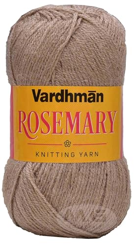 Image of M.G ENTERPRISE Rosemary Brown. 100 GMS Wool Ball Hand Knitting Wool /Art Craft Soft Fingering Crochet Hook Yarn, Needle Knitting Yarn Thread Dyed-MP Art-