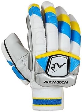 Woodworm Cricket iBat Select Premium Mens Right Hand Batting Gloves - Senior Regular
