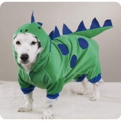Disfraz Dogzilla para perro XS miniatura 1