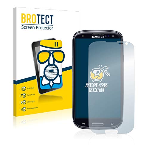 BROTECT Entspiegelungs Schutzglas für Samsung Galaxy S3 Neo Schutzfolie Panzer Folie Glas Matt [Extrem Kratzfest 9H, Anti-Reflex, Anti-Fingerprint]