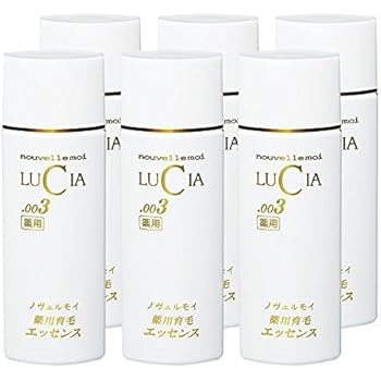 Amazon Co Jp ルチア ノヴェルモイ 発毛 育毛シリーズ 薬用育毛エッセンス6本セッ ト 医薬部外品 85mlタイプ ビューティー