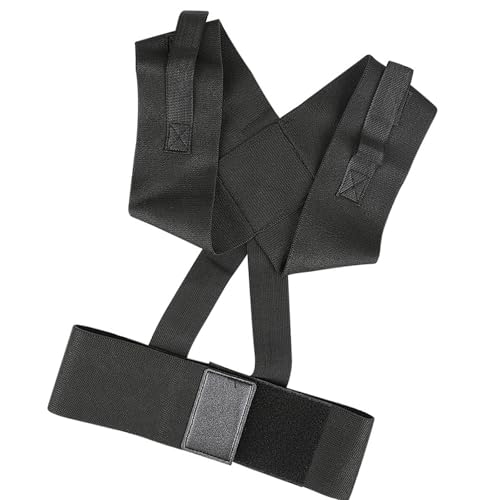 Oxxggkao Corrector de cintura reforzado con banda elástica, ideal para gimnasio y uso, cinturón lumbar para levantamiento de pesas, corrector inferior, levantamiento de gimnasio, levantamiento de
