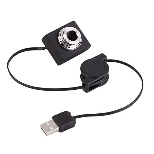 Webcam USB Webcam Digital Camcorder Webcam for PC Laptop-Notizbuch-Laptop-Camcorder Schwarz,Schwarz