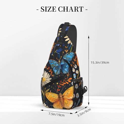 Bolso cruzado artístico para mujer y hombre miniatura 3
