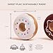 Le Toy Van - Educational Wooden Honeybake Pretend Play Doughnuts Set Toy Cakes | Gorgeous Pretend Play Food | Birthday Cake Or Afternoon Tea Role Play Toy | Great As A Gift