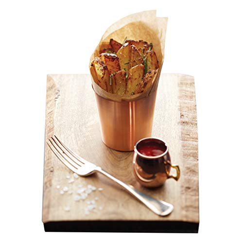 ARTESÀ Master Class 8,5 x 9 cm Olla para Servir en Miniatura Cobre, Dorado