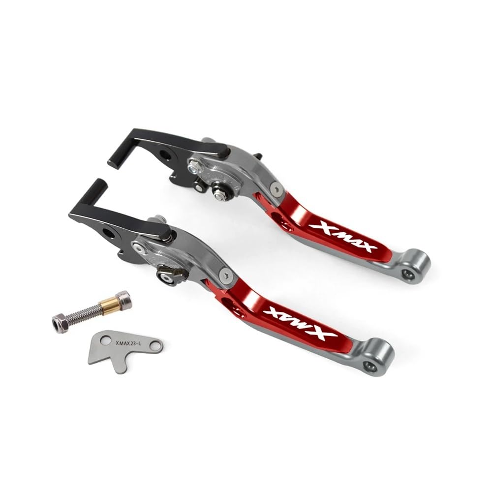 Prsdfg 4 Brake Clutch Levers Handle For Xmax125 Xmax250 Xmax300 Xmax400 2023 Brake Handle Adjustable Motorcycle Clutch Extendable