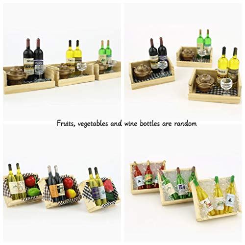 Set de 10 Imanes Decorativos en Forma de Botella de Vino miniatura 6