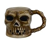 Large Skull Ceramic Coffee Mug