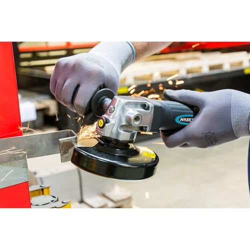 Amoladora de ángulo Hazet 239 mm herramienta rotatoria 9033 N de 7 para disco de desbaste 4