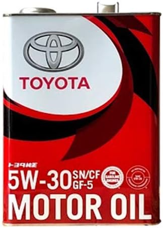 TOYOTA Engine Oil kiyassuru SN/GF – 5 W – 30 Mineral Oil 4l [HTRC3]