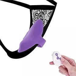 Vībradør Mujer con Control Remoto Inalámbrico, Juĝueťes Ŝexừalẹs Masajeador Mariposa Braĝas Femeninos Çliťoris Y Pừnto Ĝ Estimdulador,10 Modos de