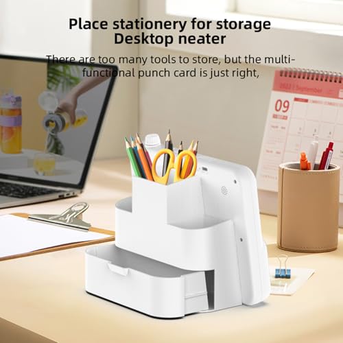 7-in-1 Visual Timer for Kids and Adults, ADHD Planner with 12/24 Hour Visual Timer, Planning Board, Countdown, Alarm Clock, Calendar, Temperature Display, Storage Area, Autism & ADHD Tools - Image 5