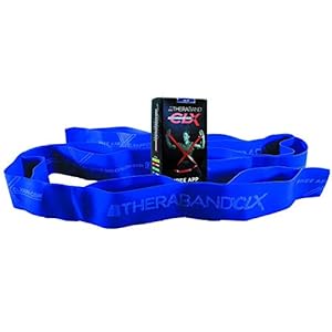 THERABAND CLX Resistance Band with Loops, Fitness Band for Home Exercise and Workouts, Portable Gym Equipment, Best Gift…
