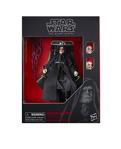 STAR WARS The Black Series Emperor Palpatine Action Figure with Throne 6'-Scale Return of The Jedi Collectible