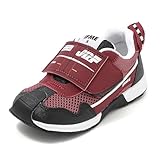 [イフミー] スクールシューズ TRAIN ボーイズ RED 17.5 cm 3E