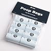 Diggs Dog Poop Bags (8-Rolls) - Durable & Odor Resistant Pet Waste Bags Refill Pack - One-Hand Dispensing, Innovative No-Tear Pet Products - 120 Bag Count