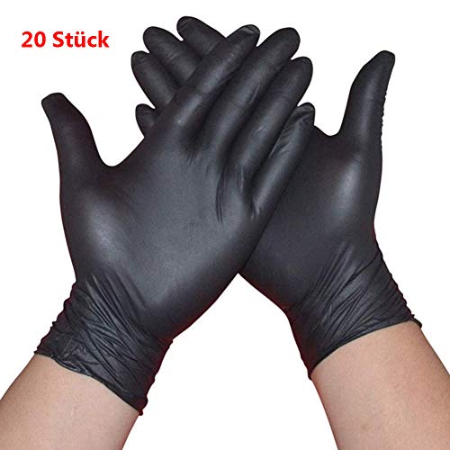 Preisvergleich Produktbild BDWY 100 Stück Einweghandschuhe Latexschutz-Antivirenhandschuhe zum Spülen von Geschirr / Küche / Arbeit / Gummi / Gartenhandschuhen