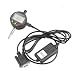 MeterTo Digital Dial Indicator with RS232 Cable and Software, Range: 0-12.7mm, Resolution 0.01mm/0.0005inch, ABS, PRESET