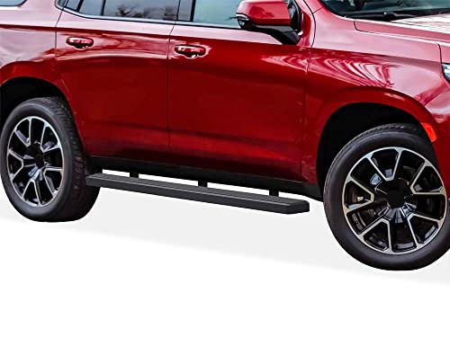 Estribos laterales APS negro 6 pulgadas para SUV