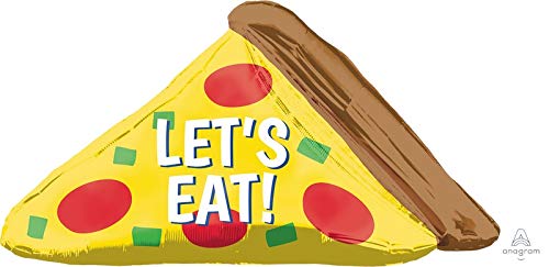 45" Epic Party Pizza Super Shape Balloon