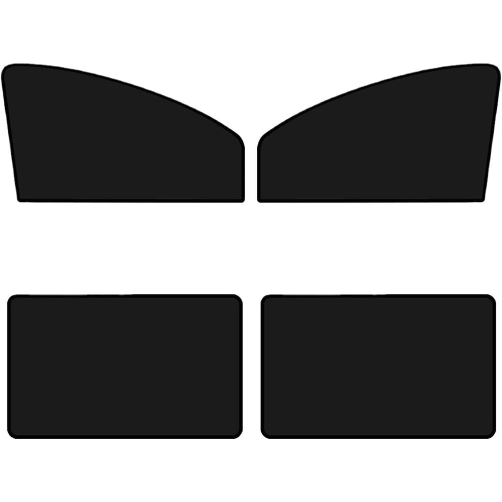 GRFEHSEYC for Jeep Compass (2018+) Magnetic Car Sun Shade