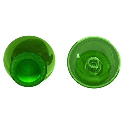 Image of eXtremeRate Thumbsticks for Xbox Series X|S, 4PCS Replacement Joysticks Repair Kit for Xbox Wireless Controller, Custom Accessories Analog Stick for Xbox One S /X /Elite Controller - Clear Green