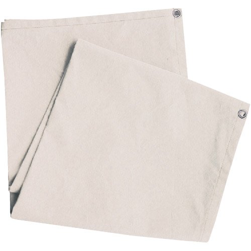 Outfitters SupplyCanvas Pack Tarp/Cover, Hemmed Edges with 6 Grommets, 7 ft x 7 ft - 15 OZ Canvas, Provides Extra Protection for Mantied Loads, Doubles as a Tarp/Shelter in Camp