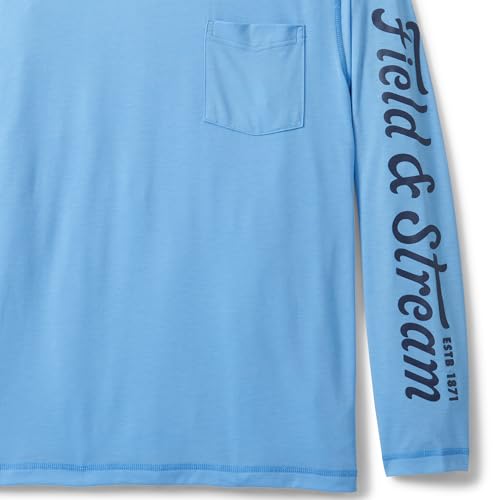Image of Field & Stream Men's Roll Cast Long Sleeve Performance Tee Shirt with Drirelease