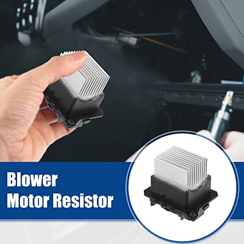 Image of ACROPIX Blower Motor Resistor Replacement Fit for Subaru Forester - Pack of 1 Black Silver Tone