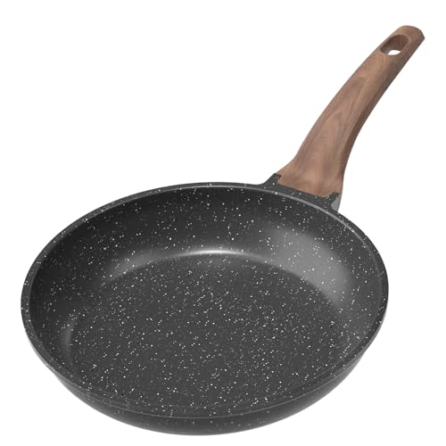 YASHE Sartén Antiadherente de 24 cm, Sartén con Revestimiento de Granito para Huevos,...
