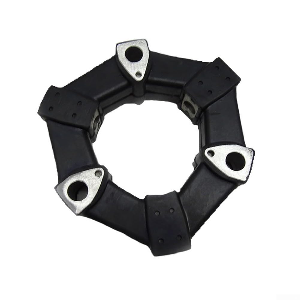 16AS Raccord en caoutchouc pour Centaflex CF-A-16 Series, compatible avec PAT 778322 3633643, pièce de rechange d'équipement lourd, métal argenté