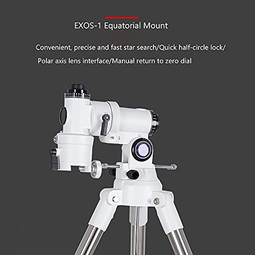 WANWEN Refraktor-Teleskop für Erwachsene 127 mm Öffnung 1200 mm einstellbare tragbare Teleskope mit stabilem Stativ und… – Bild 5