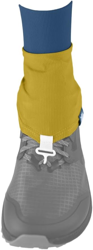 Gravy Style Trail Gaiters (Blue/Mustard, Small/Medium)