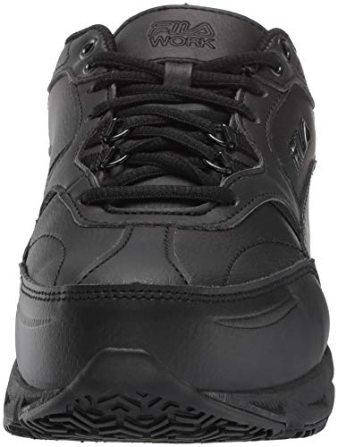 Image of Fila Men's Memory Workshift Slip Resistant Steel Toe Work Shoes Shoe, Black, 16 D US