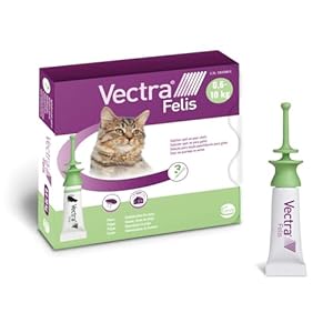 Vectra® Felis Solution Spot-on pour Chats – 3 pipettes