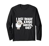 I Just Really Like Sheeps Ok Lindo Disfraz De Oveja Manga Larga