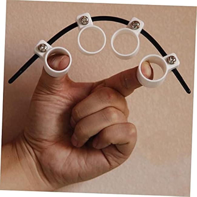 Generic Adjustable Finger Stretcher Trainer for Guitar and String Instruments DIY Finger Expander Tool for Beginners Flexible and Comfortable Unisex Standard